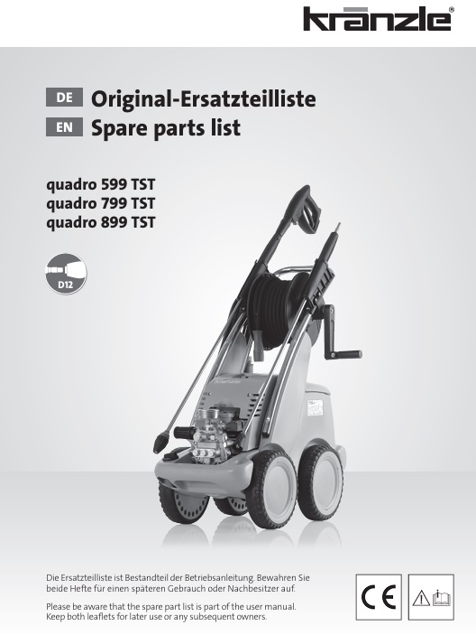 kranzle części 799 tst